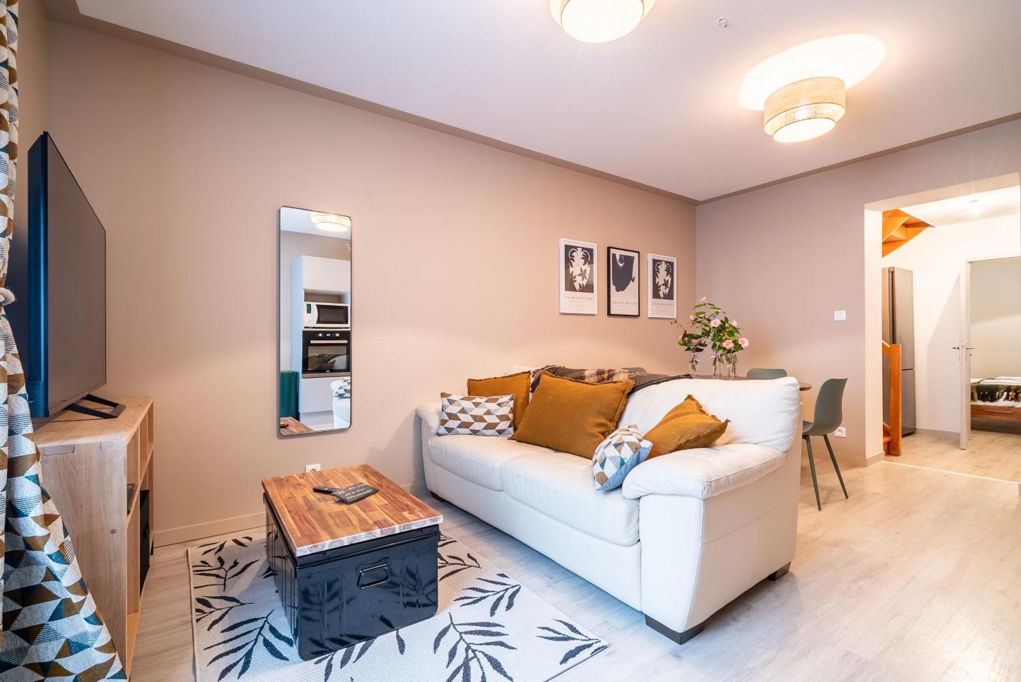 Mon Appart'Hotel - Gare De Limoges - Duplex 2 Chambres - Parking En Supp Exterior photo